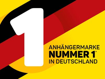 Abzeichen: Humbaur ist Anhängermarke Nummer 1 in Deutschland | © Humbaur GmbH