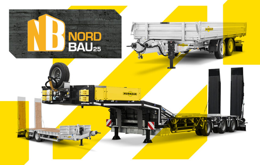 Humbaur NordBau 2025 | © Humbaur GmbH Humbaur NordBau 2025 | © Humbaur GmbH