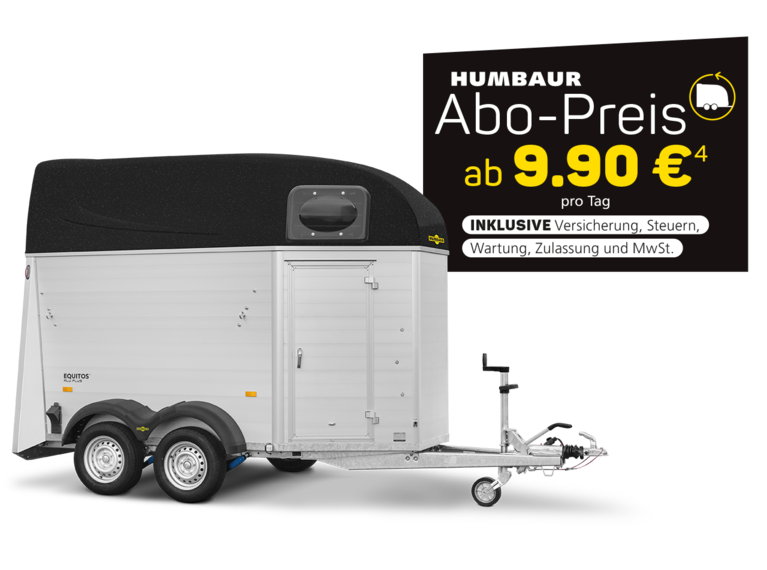 Humbaur Anhänger Abo Equitos Alu Plus | © Humbaur